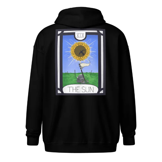 Sunflower Warrior Zip Hoodie